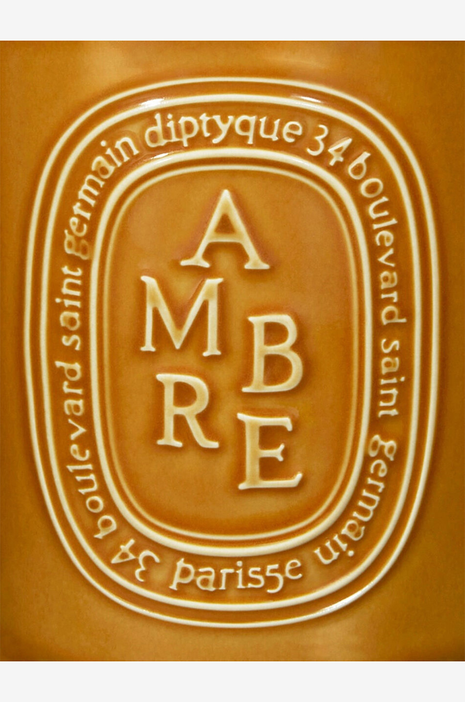 DIPTYQUE Grosse Duftkerze Ambre - 600 g Haus Farblos 3