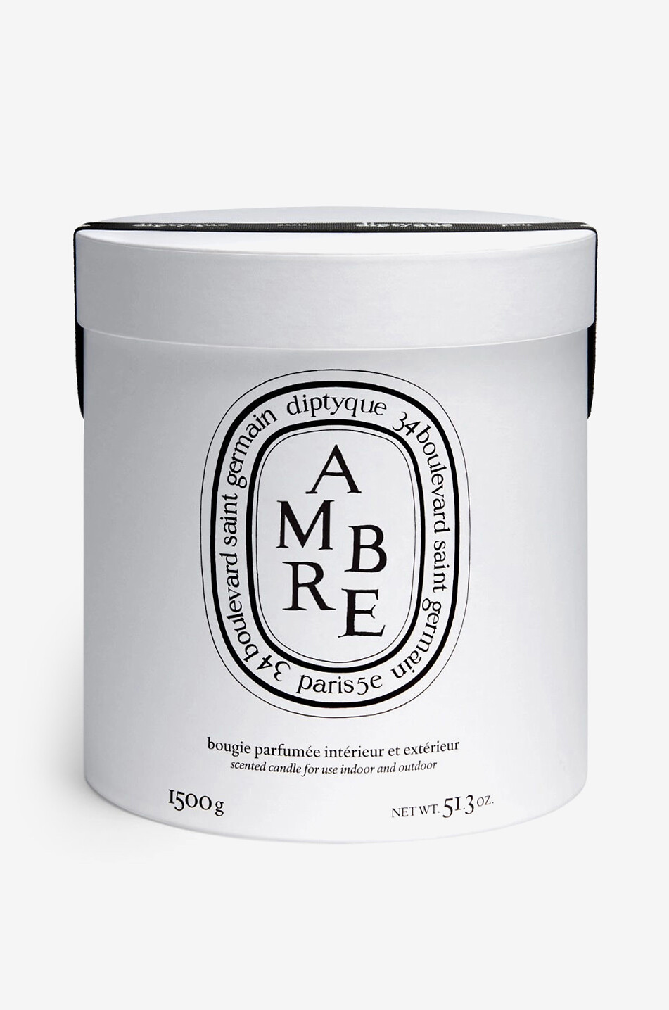 DIPTYQUE Ambre extra large scented candle - 1500 g Home Colourless 2