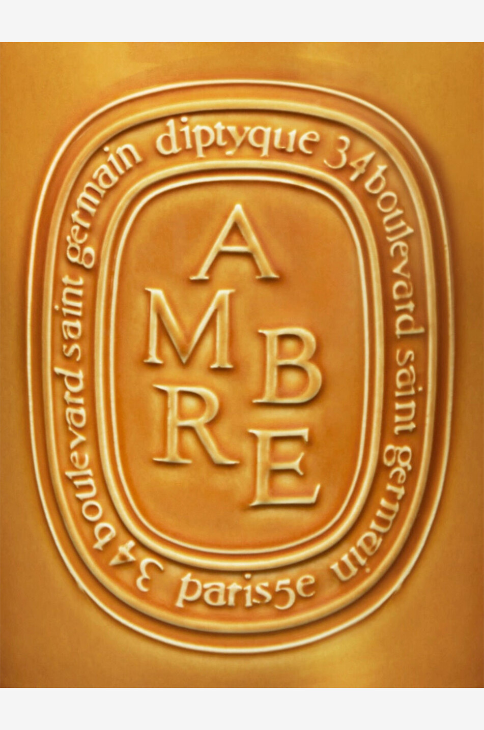 DIPTYQUE Ambre extra large scented candle - 1500 g Home Colourless 4
