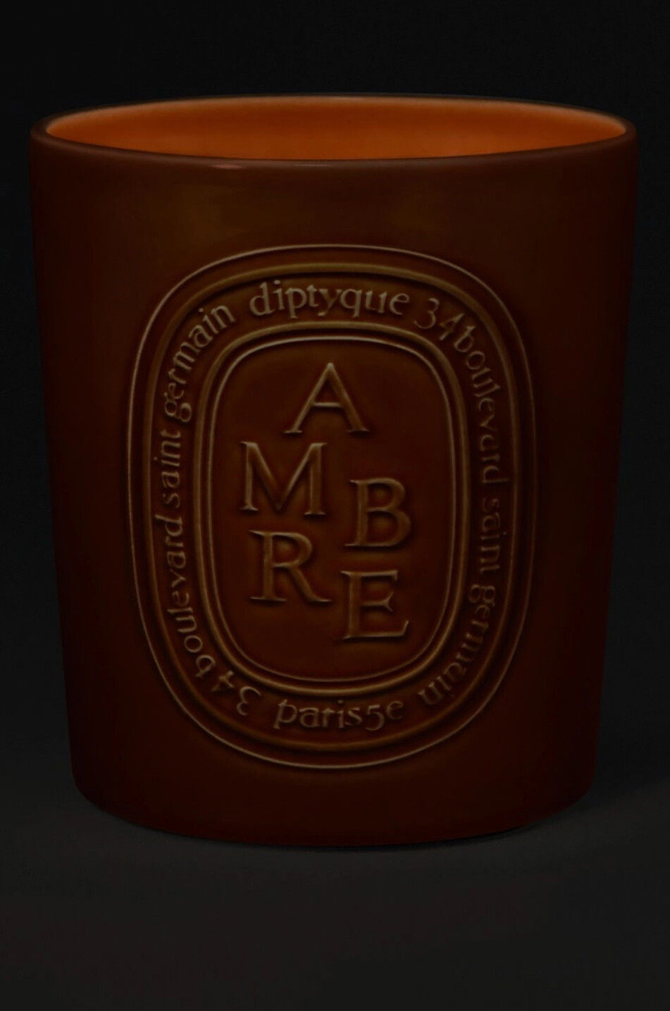 DIPTYQUE Ambre extra large scented candle - 1500 g Home Colourless 5