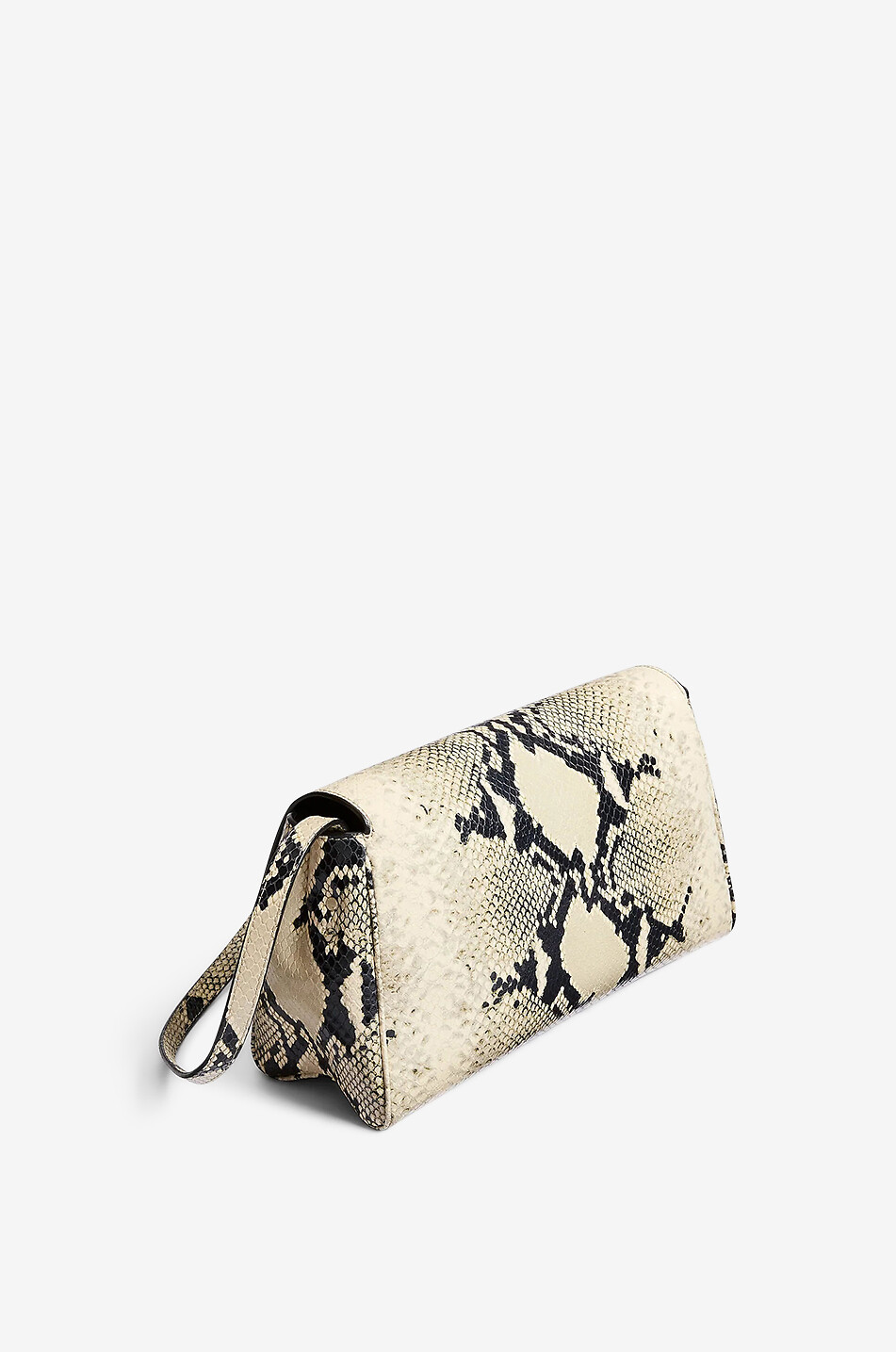 KHAITE Sac porté épaule en cuir effet python Audrey Femme MULTICOLORE 3