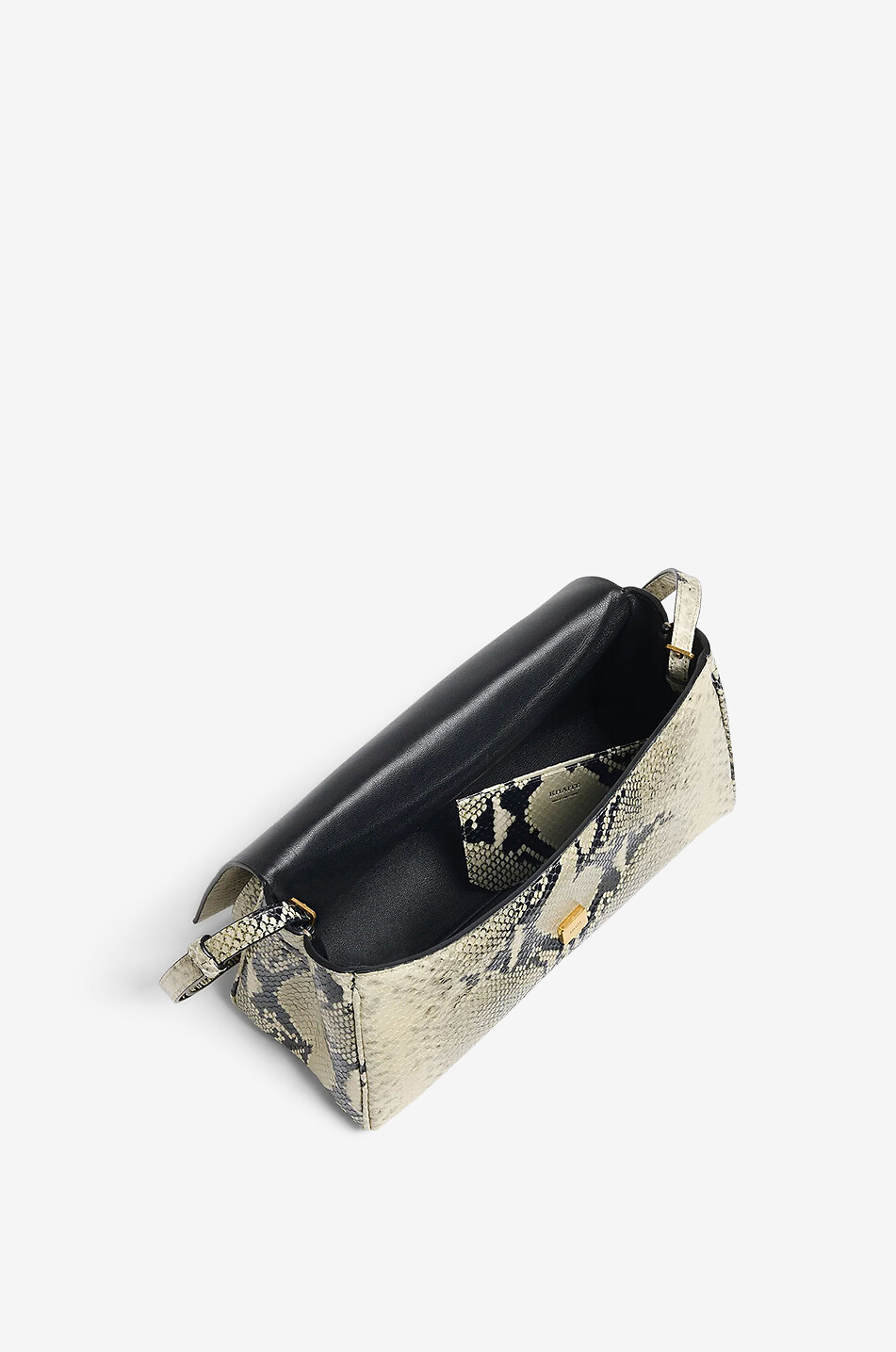 KHAITE Sac porté épaule en cuir effet python Audrey Femme MULTICOLORE 4