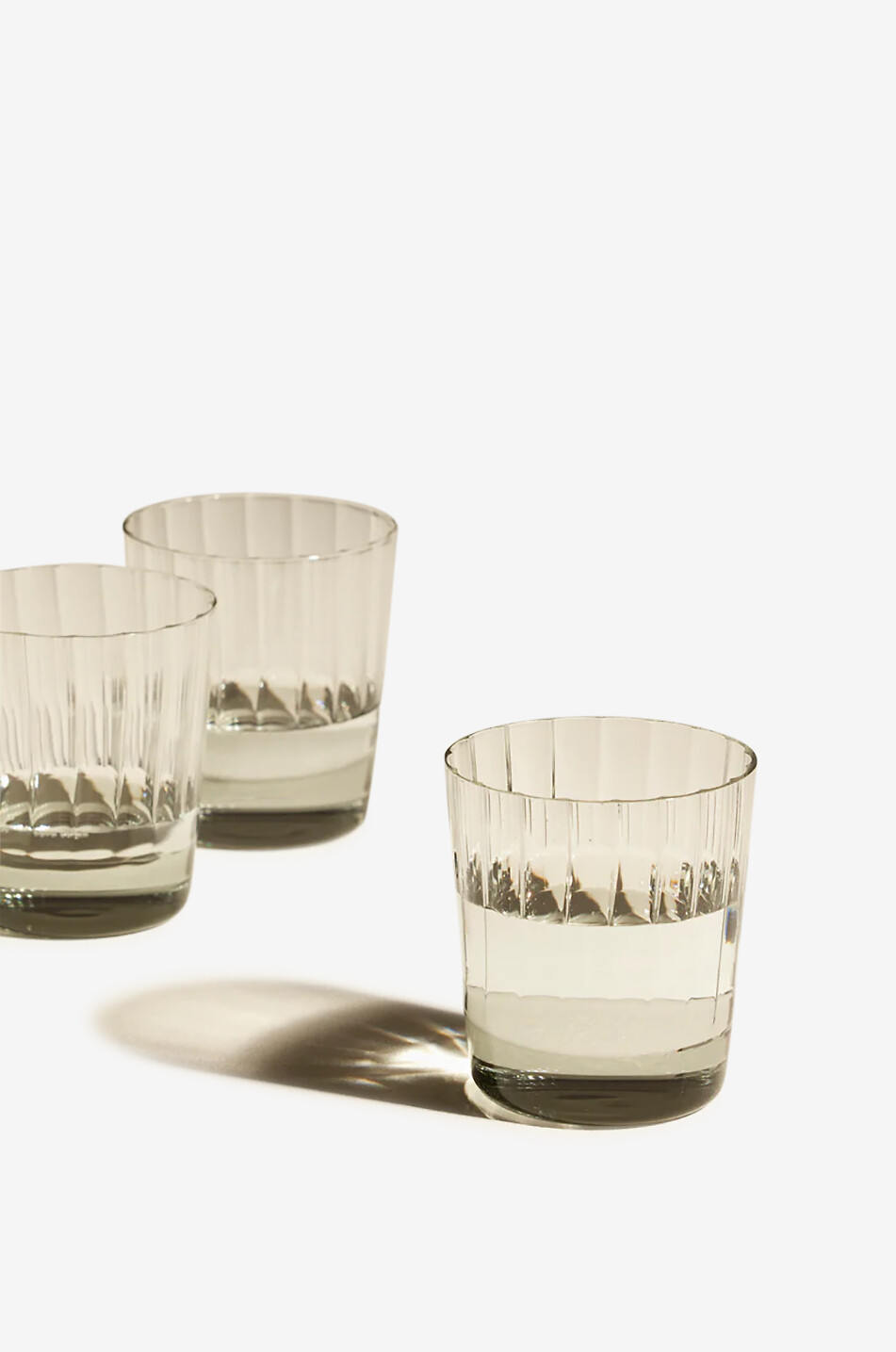 MAISON SARAH LAVOINE Verre à eau Éclat Bleu Sarah Maison GRIS 3