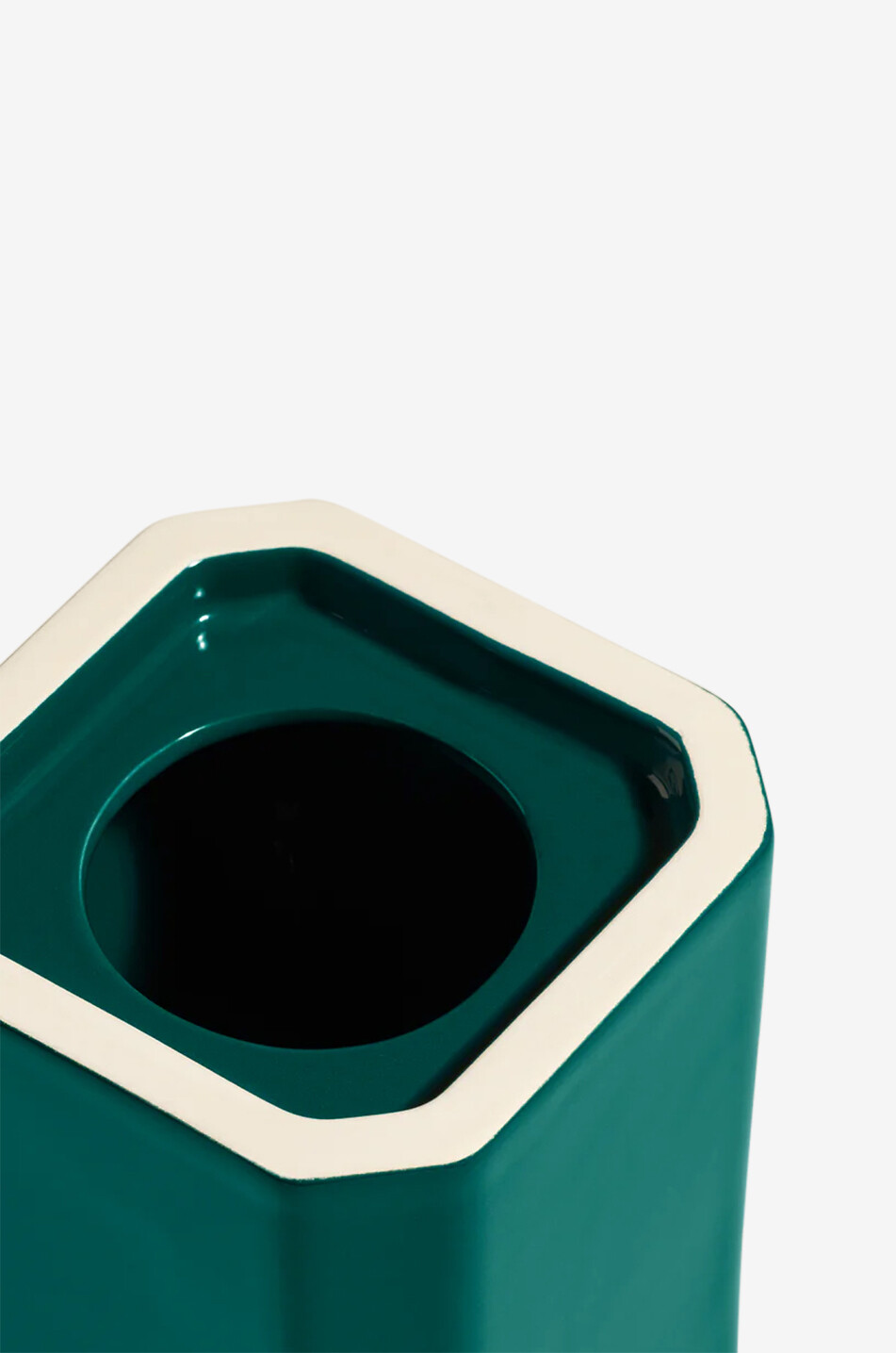 MAISON SARAH LAVOINE Facettes Medium stoneware vase Home BLUE 4