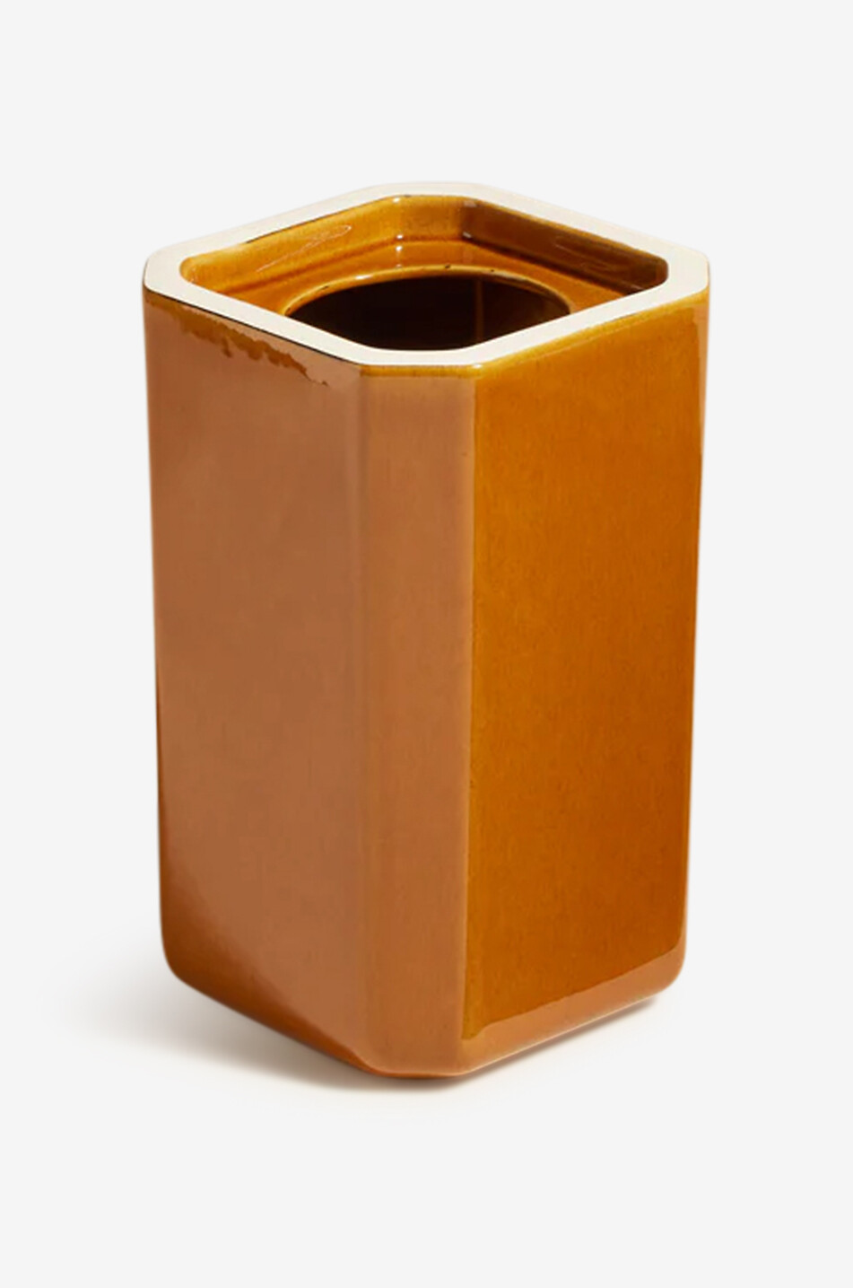 MAISON SARAH LAVOINE Facettes Medium stoneware vase Home ORANGE 2