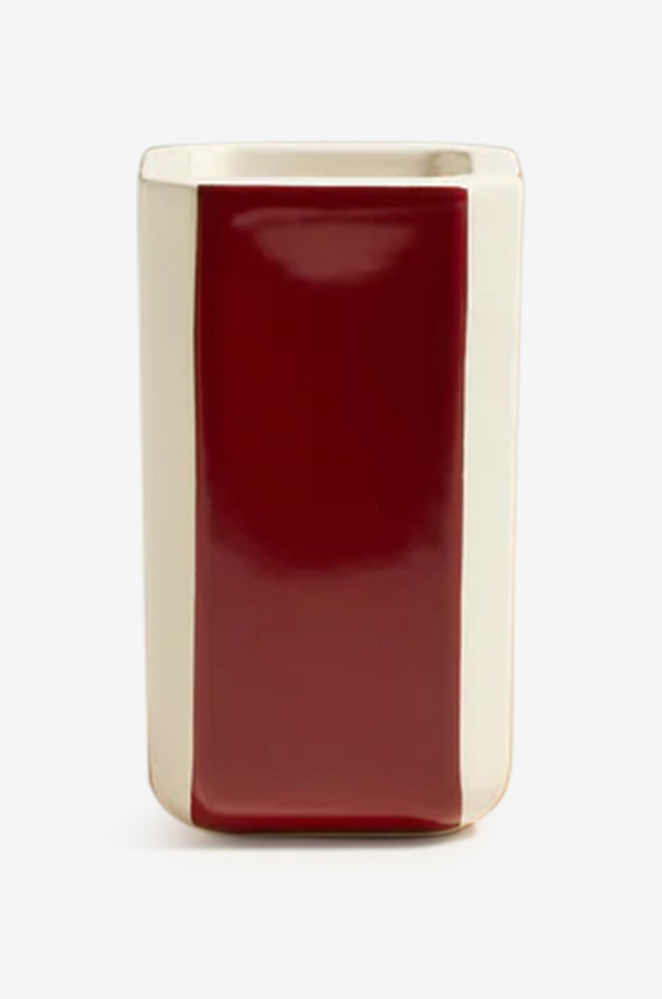 MAISON SARAH LAVOINE Vase en faïence Facettes Petit Maison MULTICOLORE1 1