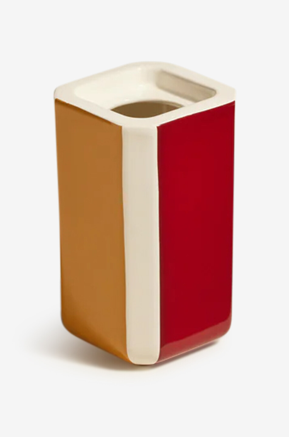 MAISON SARAH LAVOINE Vase en faïence Facettes Petit Maison MULTICOLORE1 2