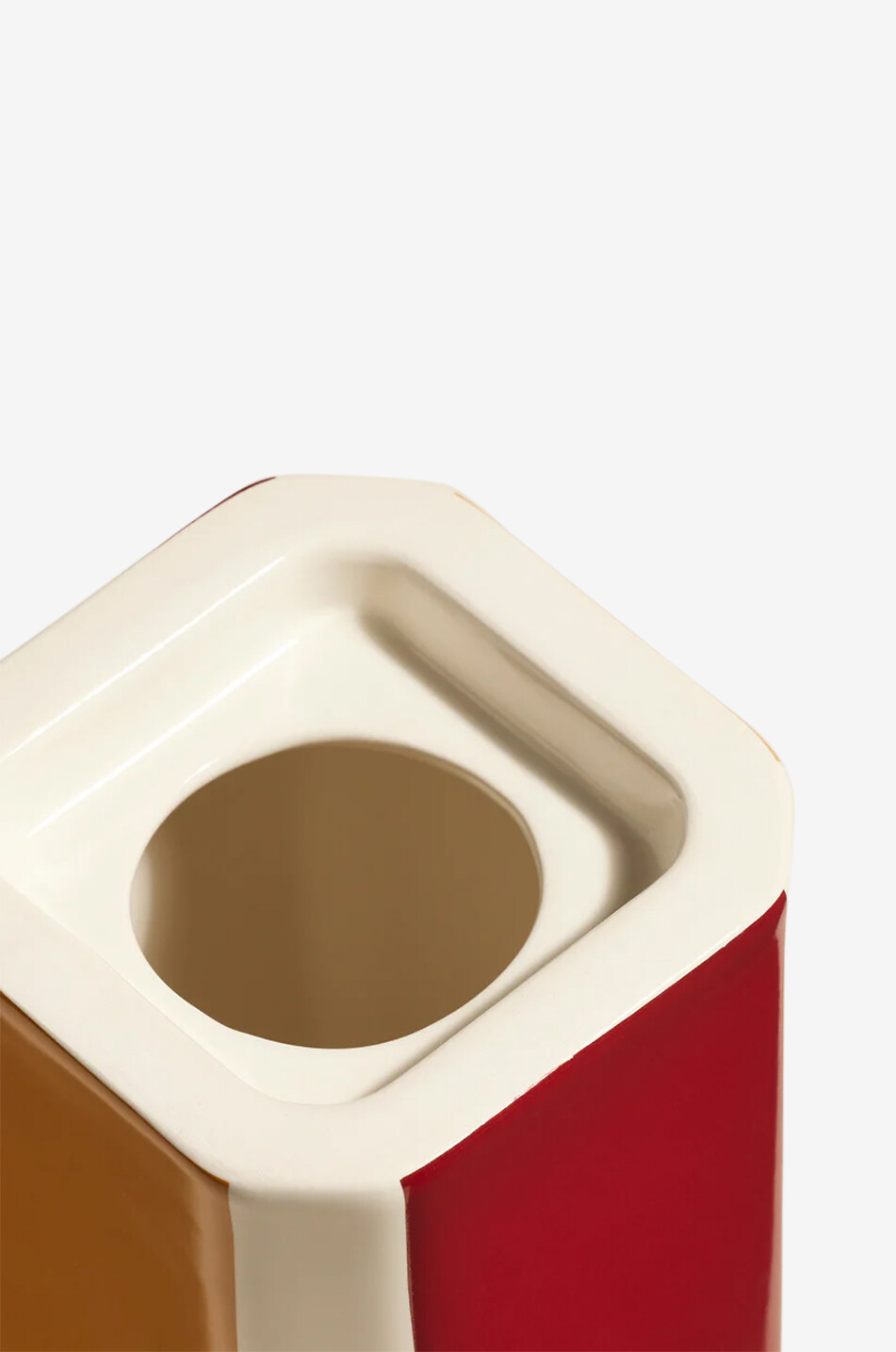 MAISON SARAH LAVOINE Vase en faïence Facettes Petit Maison MULTICOLORE1 4