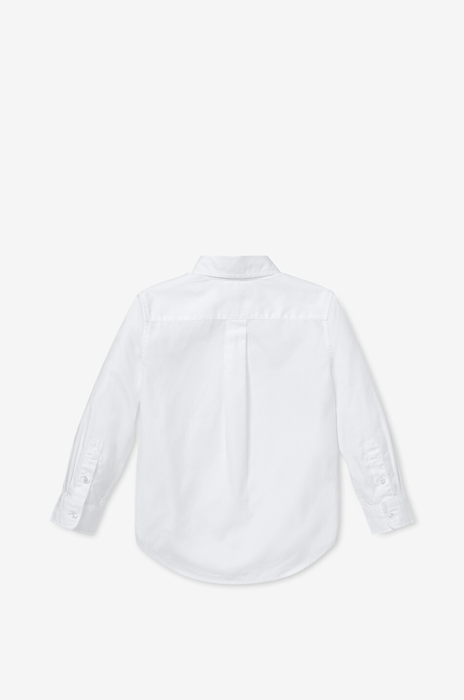 POLO RALPH LAUREN Pony boys' cotton shirt Boy WHITE 2