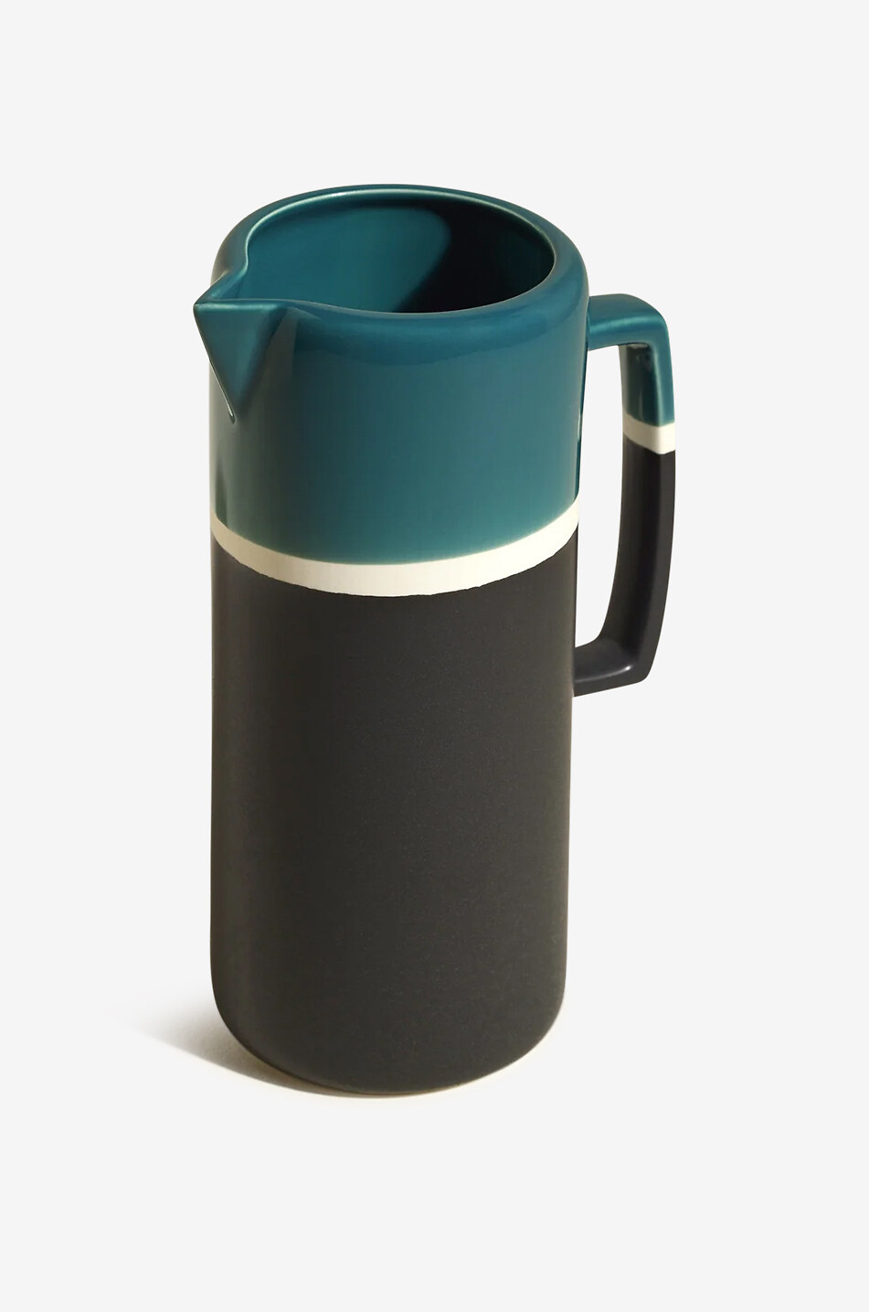 MAISON SARAH LAVOINE Pichet bicolore en céramique Sicilia Maison BLEU 2