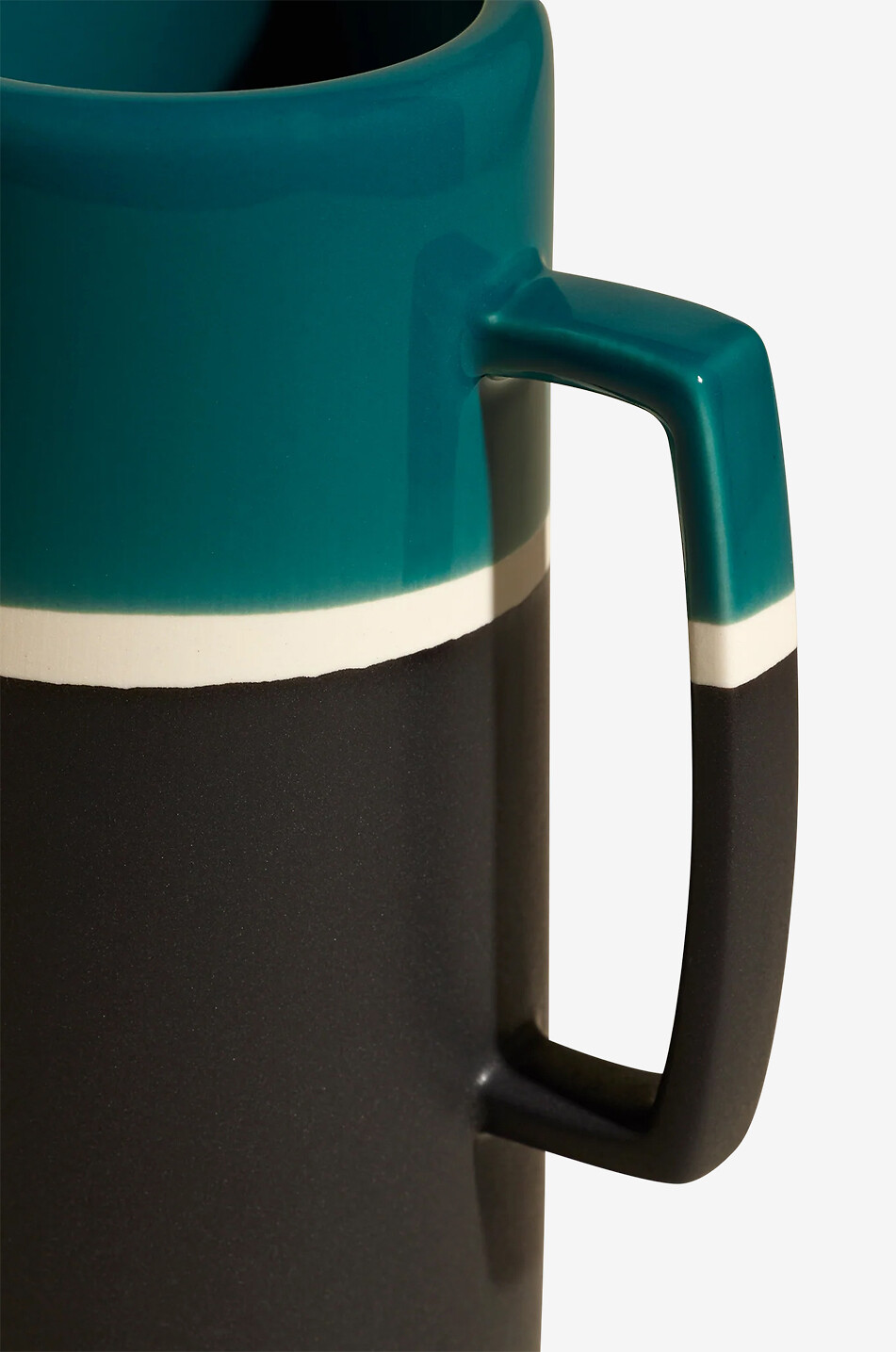 MAISON SARAH LAVOINE Pichet bicolore en céramique Sicilia Maison BLEU 4