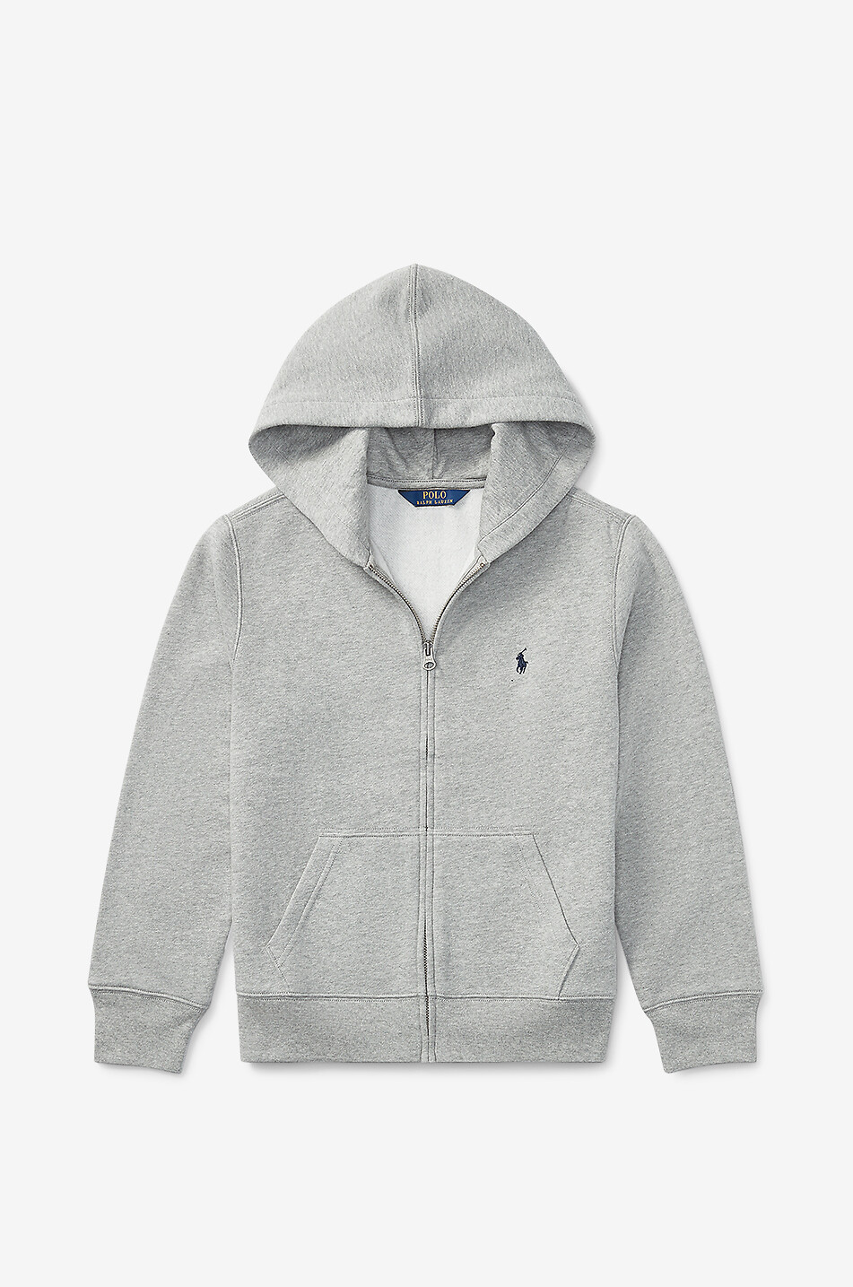 POLO RALPH LAUREN Sweat-shirt zippé à capuche garçon Pony Garçon GRIS FONCÉ 1