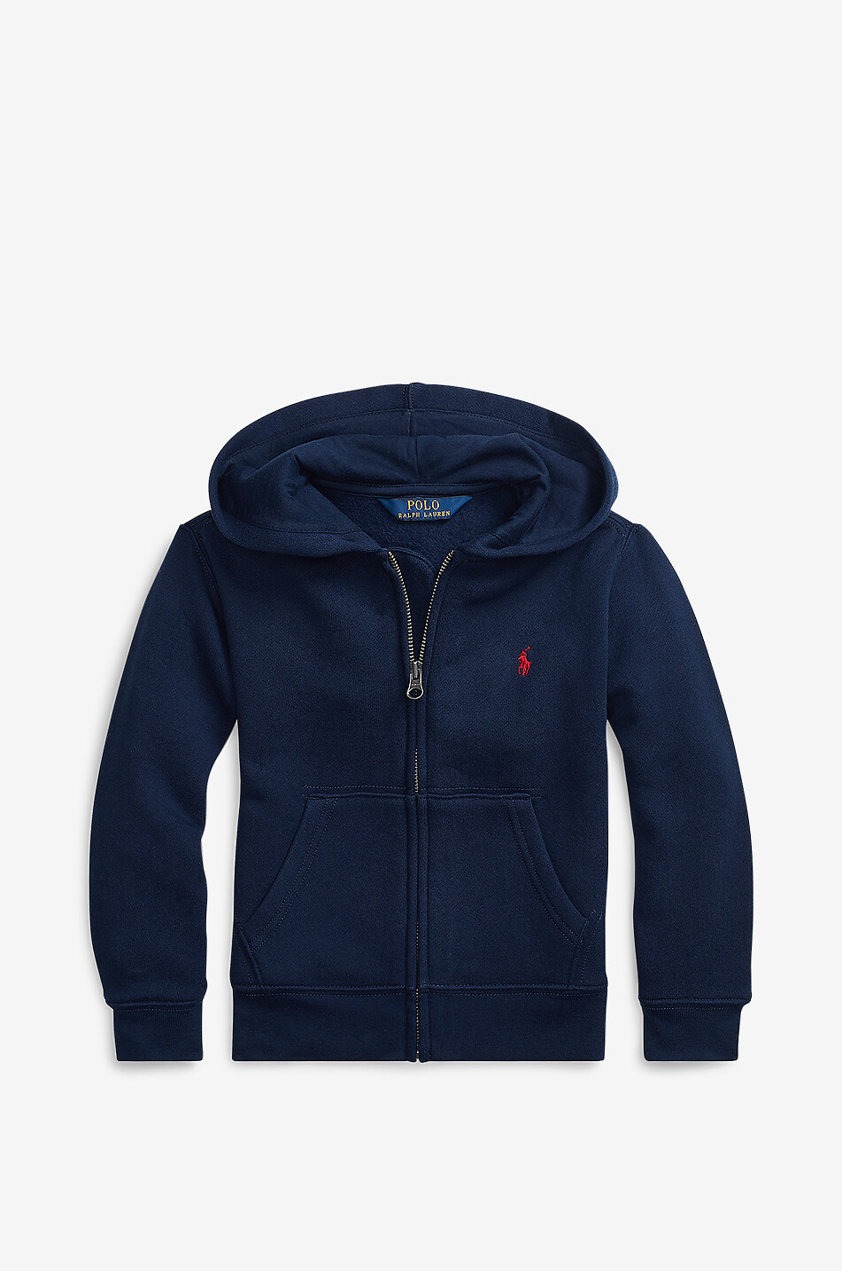 Pony embroidered boys' hooded sweatshirt
