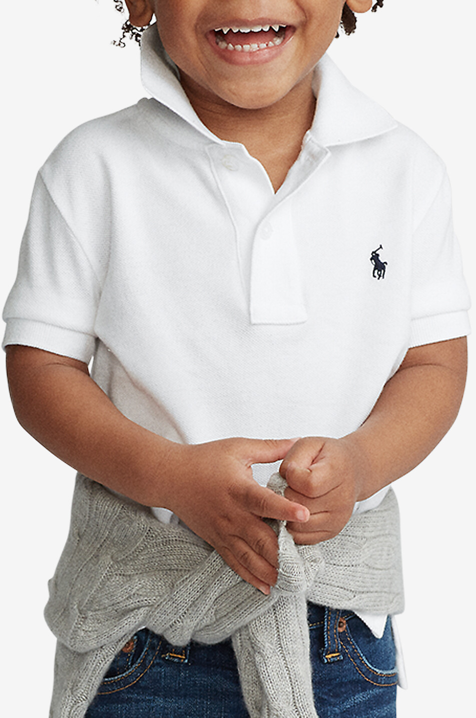 POLO RALPH LAUREN Polo à manches courtes garçon Pony Garçon BLANC 4