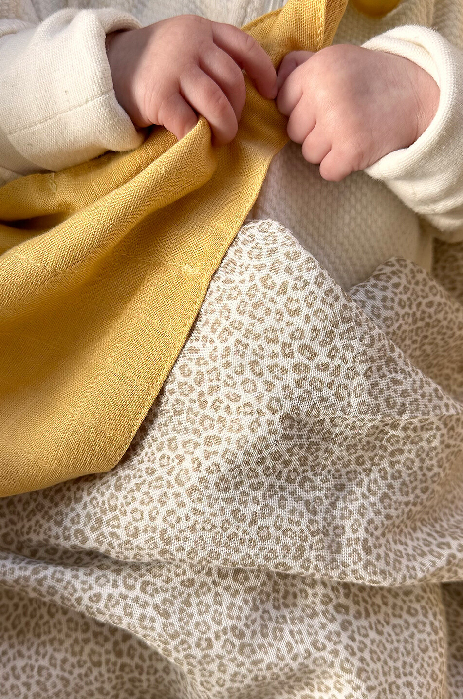 JOLI NOUS Lange bébé Le Lange Mini Jaune Bébé JAUNE CLAIR 6