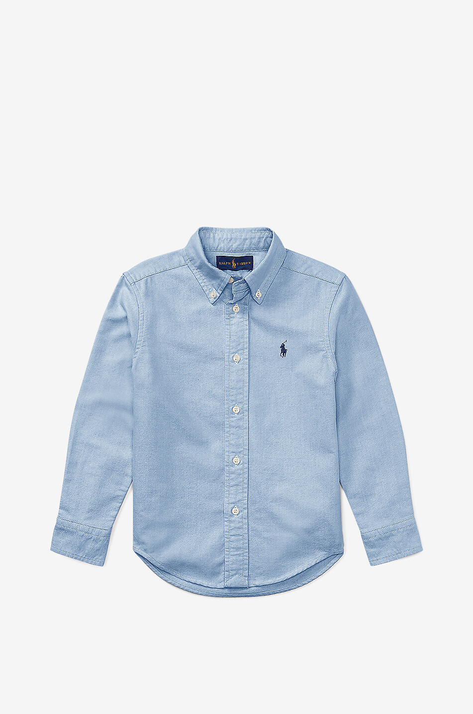 POLO RALPH LAUREN Pony boys' cotton denim shirt Boy LIGHT BLUE 1