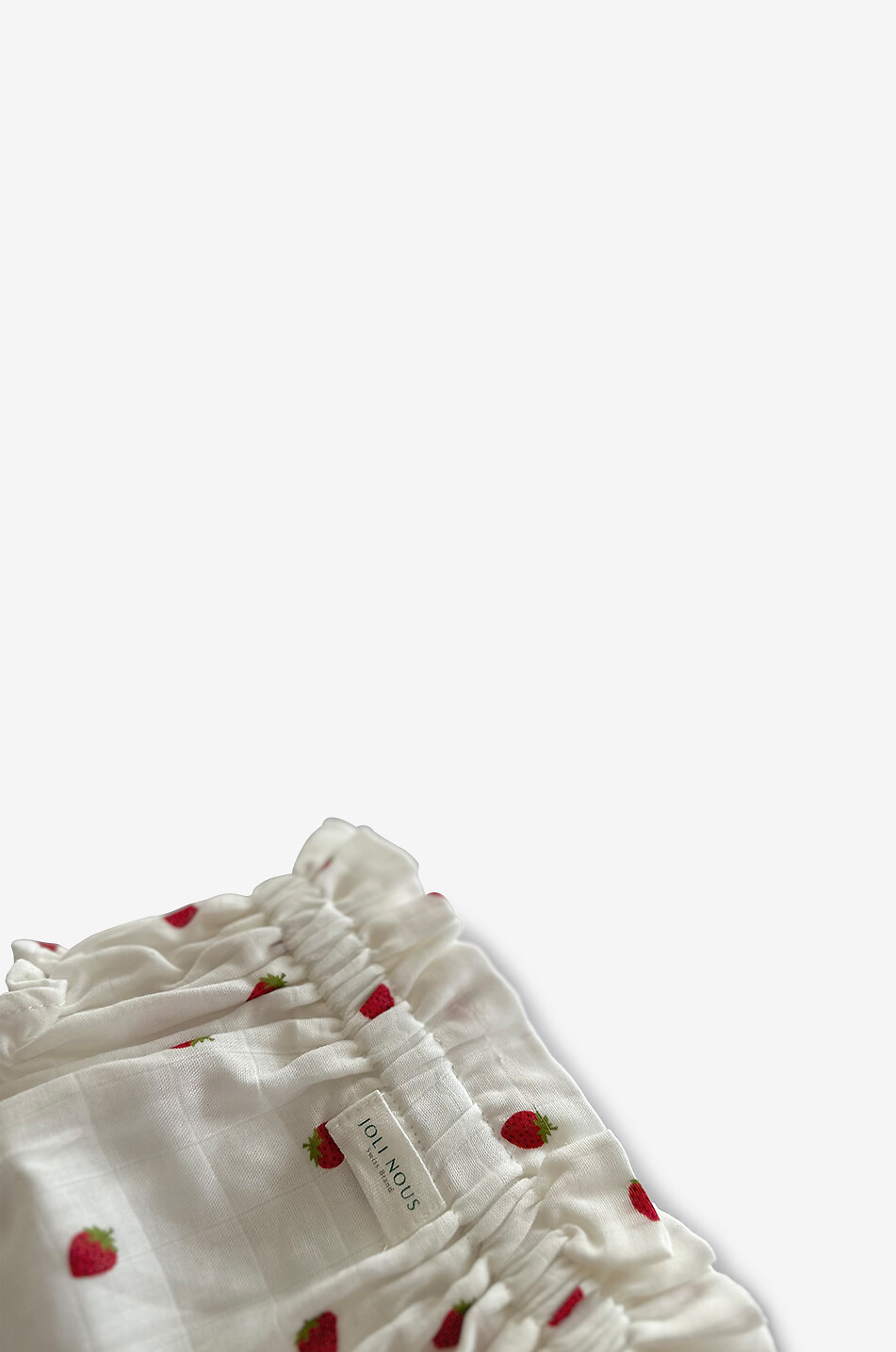 JOLI NOUS Fraise baby bloomers Baby WHITE 2