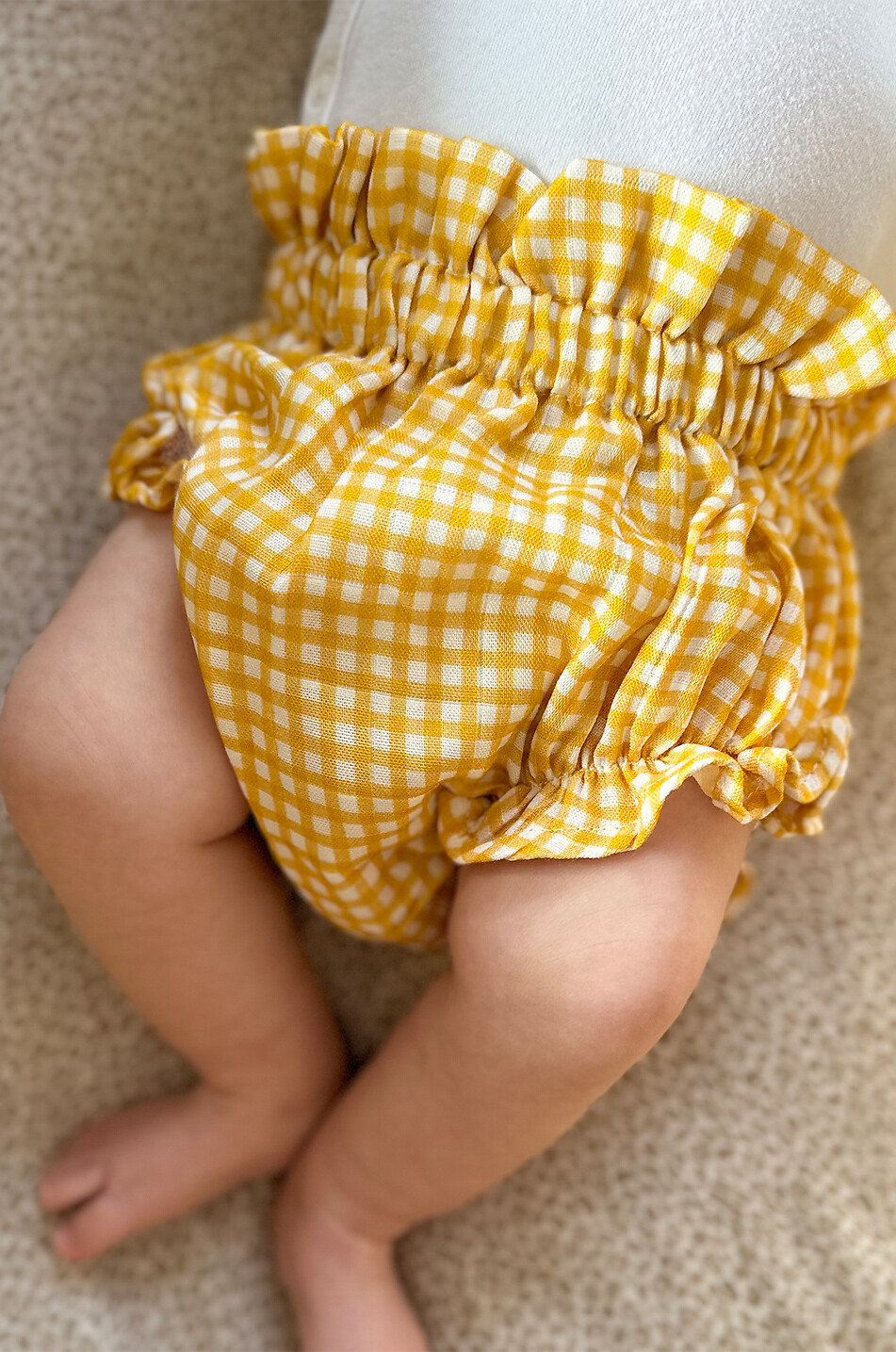 JOLI NOUS Bloomer bébé Rayé Bébé JAUNE 4