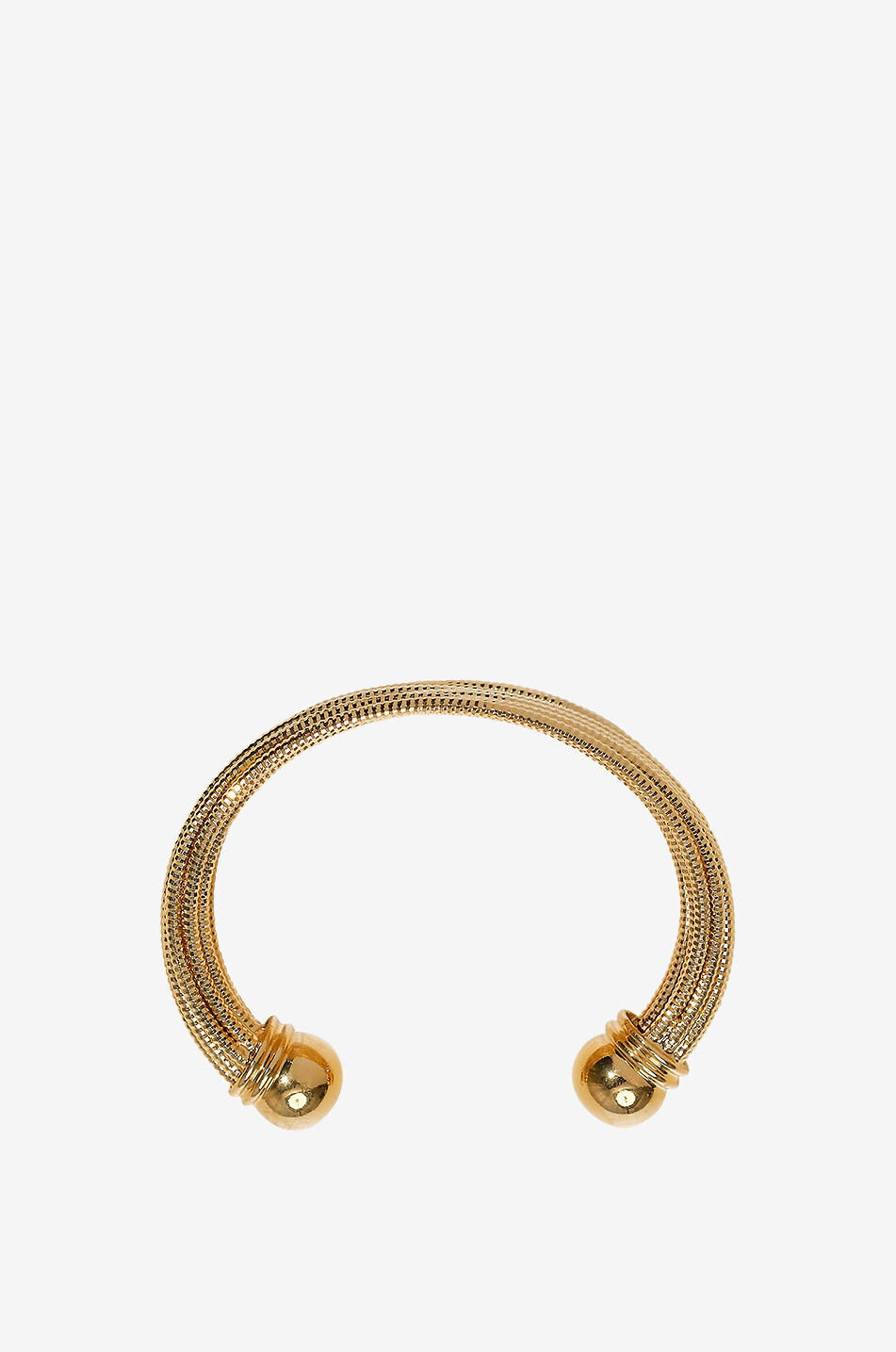 Dicker goldener Armreif Oru