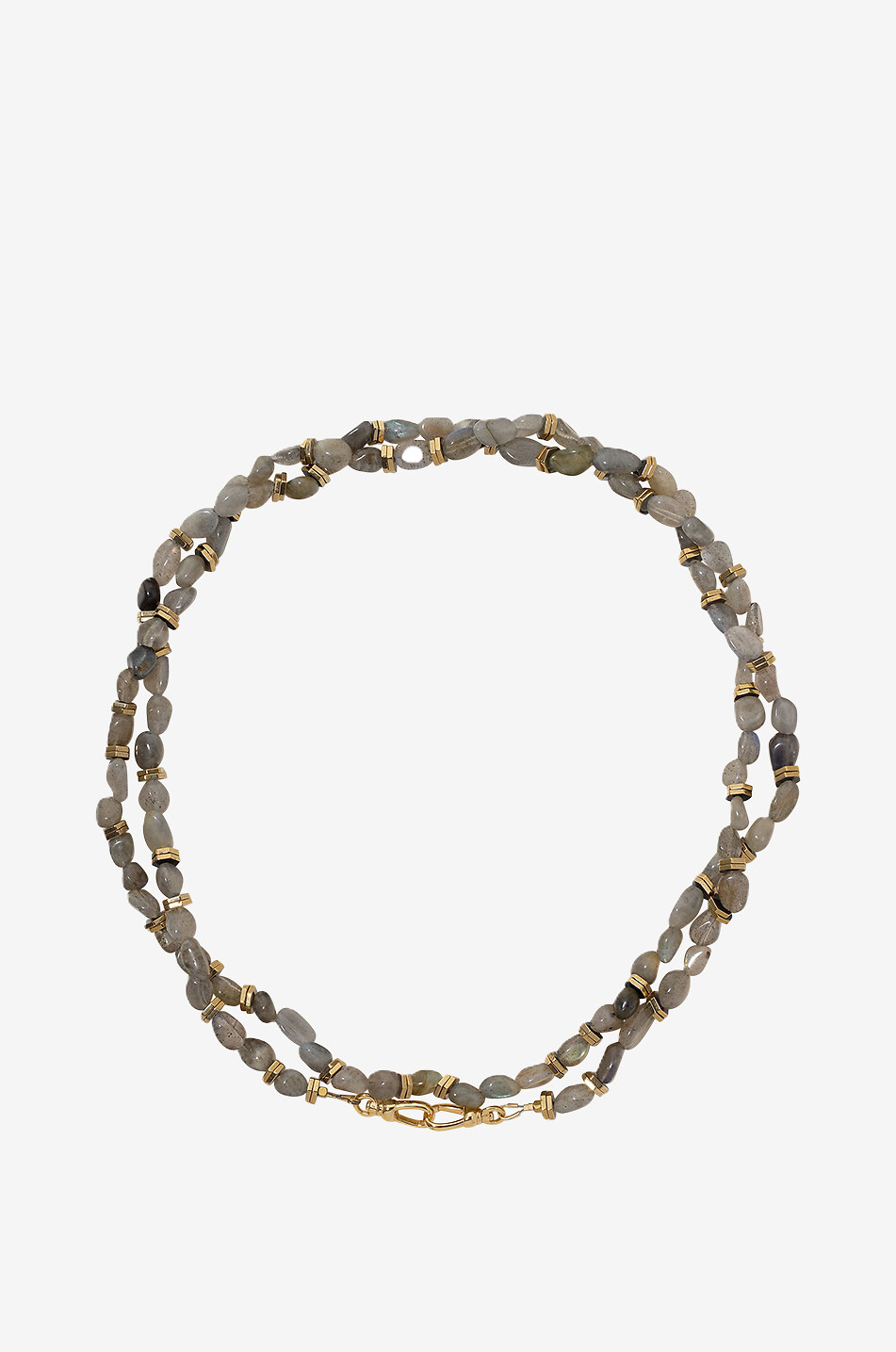 Willard fine stone long necklace