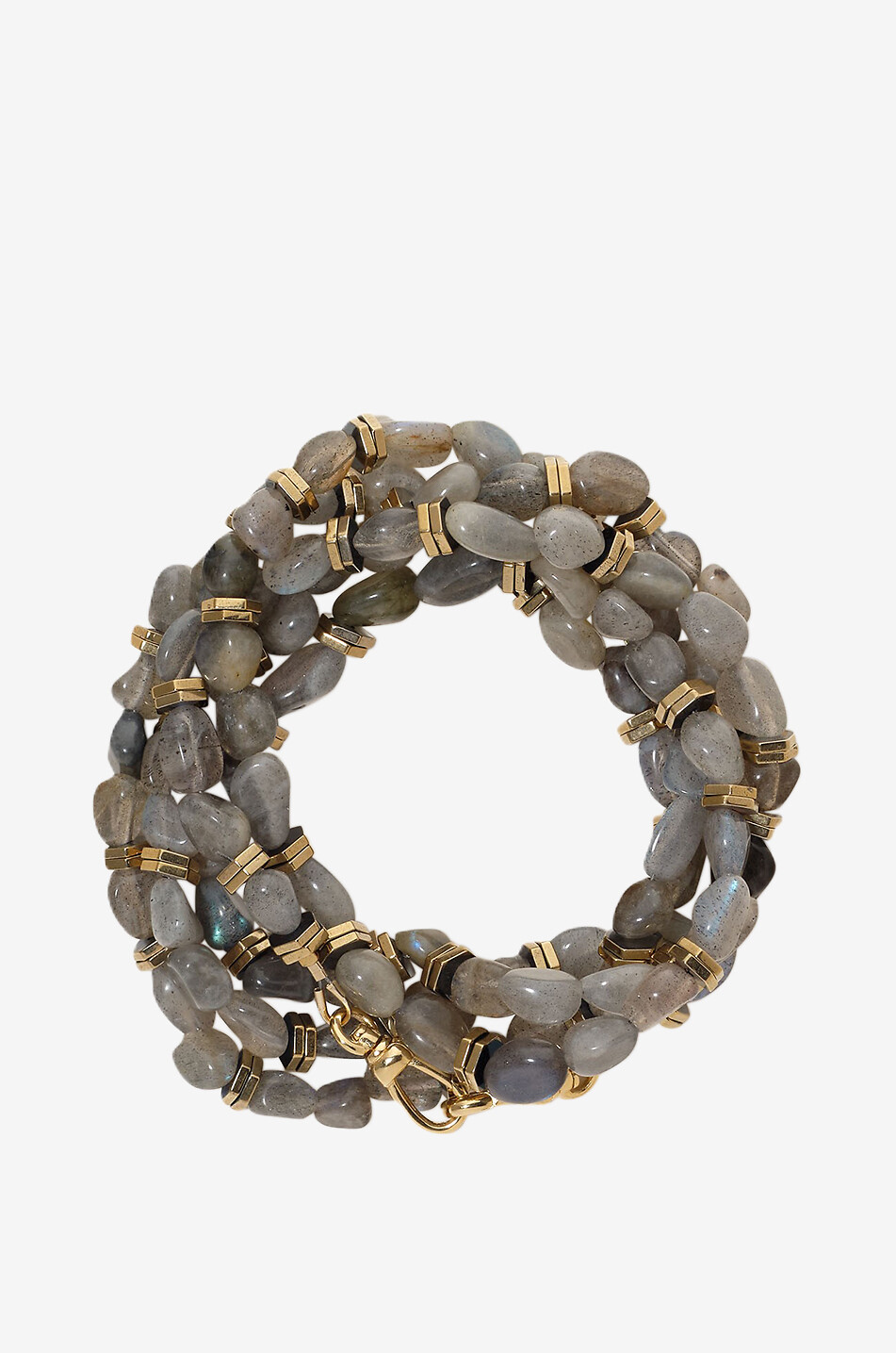 Willard fine stone long necklace