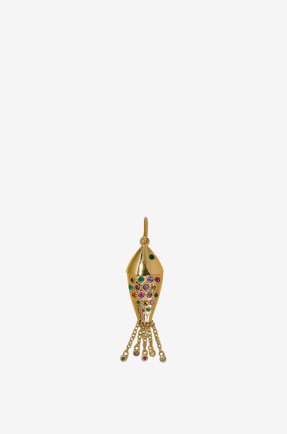 UCCIANI Pendentif doré Pesciu D'Amore Femme MULTICOLORE 1