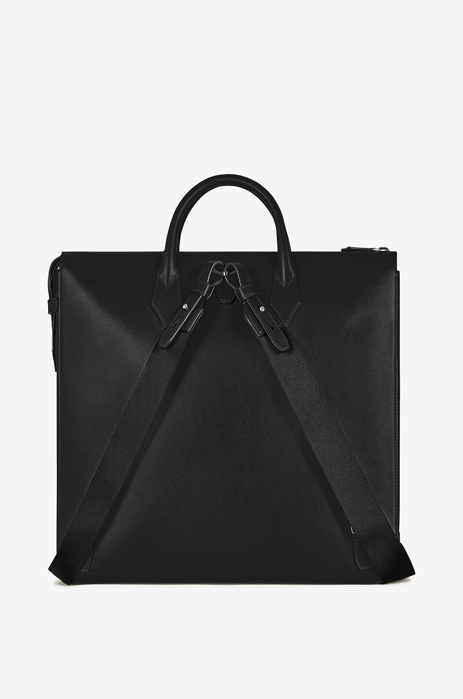 MONTBLANC Porte-document en cuir 24/7 Soft Black Homme NOIR 3