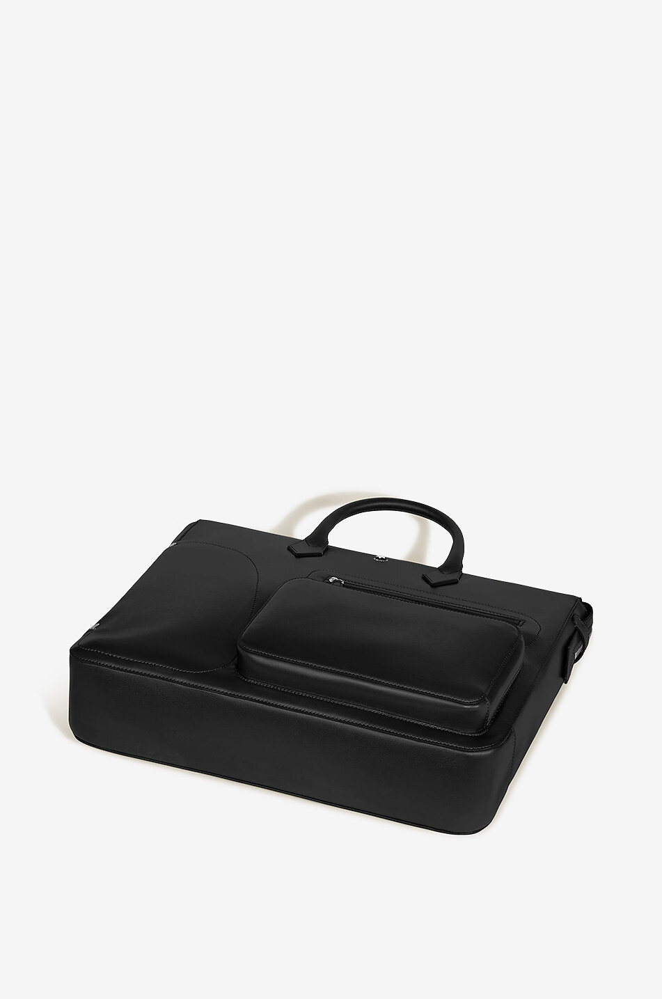 MONTBLANC Porte-document en cuir 24/7 Soft Black Homme NOIR 5