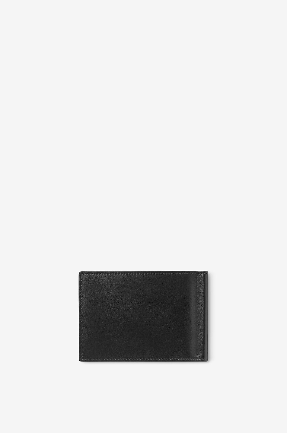 MONTBLANC Meisterstück 6cc leather wallet with money clip Men BLACK 3