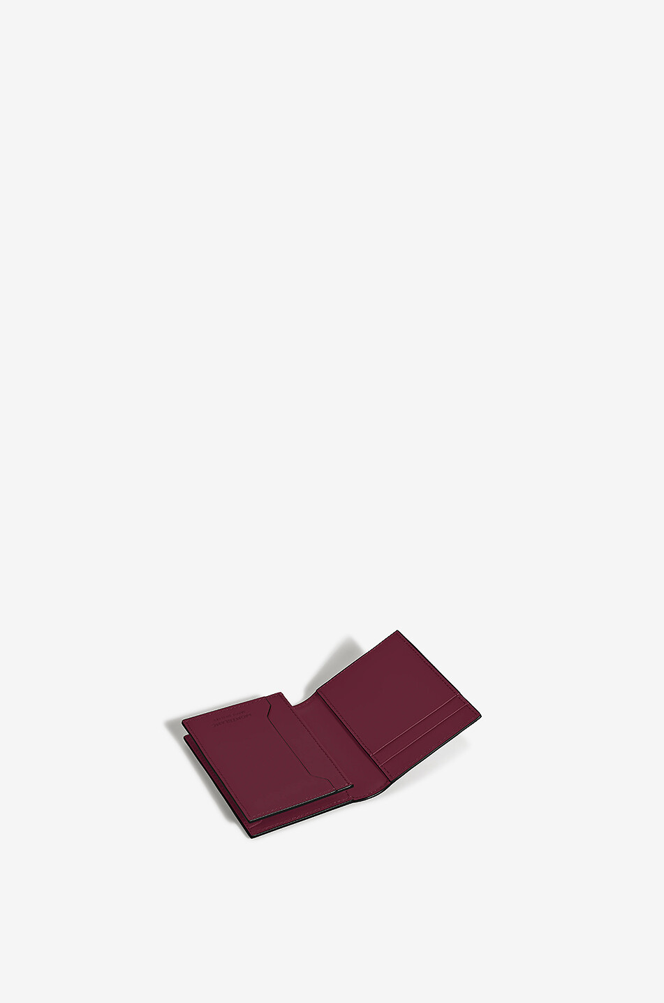 MONTBLANC Visitenkartenetui aus texturiertem Leder Montblanc Extreme 3.0 4cc Cassis Herren DUNKELROT 3