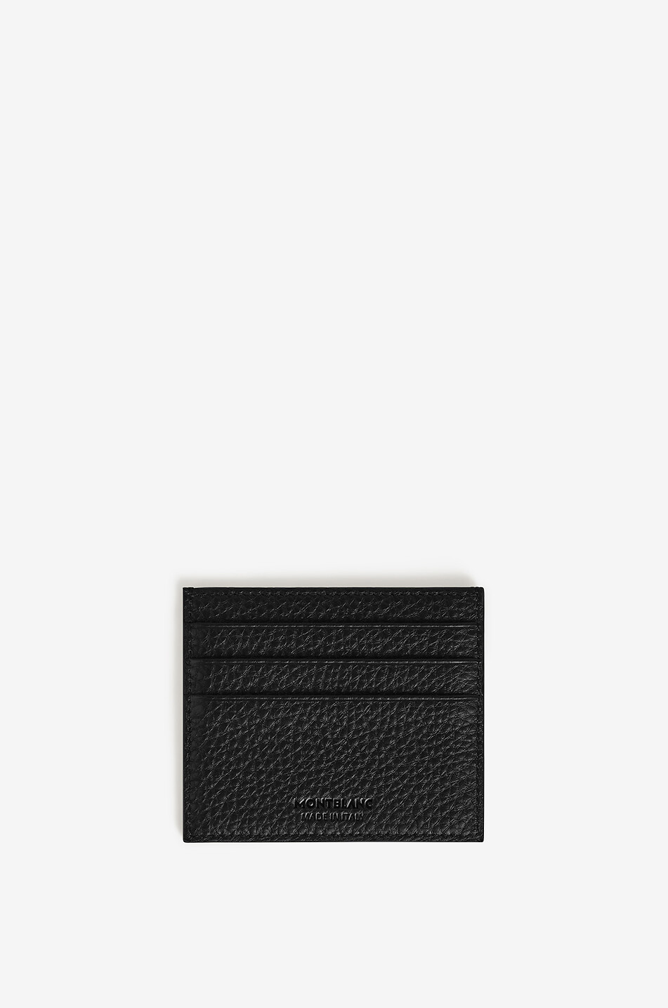 MONTBLANC Kartenetui 6 cc aus Grain Leder Herren SCHWARZ 3