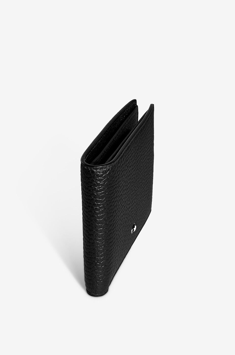 MONTBLANC Soft Grain 8cc Black leather wallet Men BLACK 2