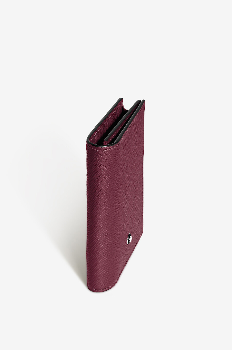 MONTBLANC Sartorial 4cc Cassis saffiano leather business card holder Men DARK RED 4