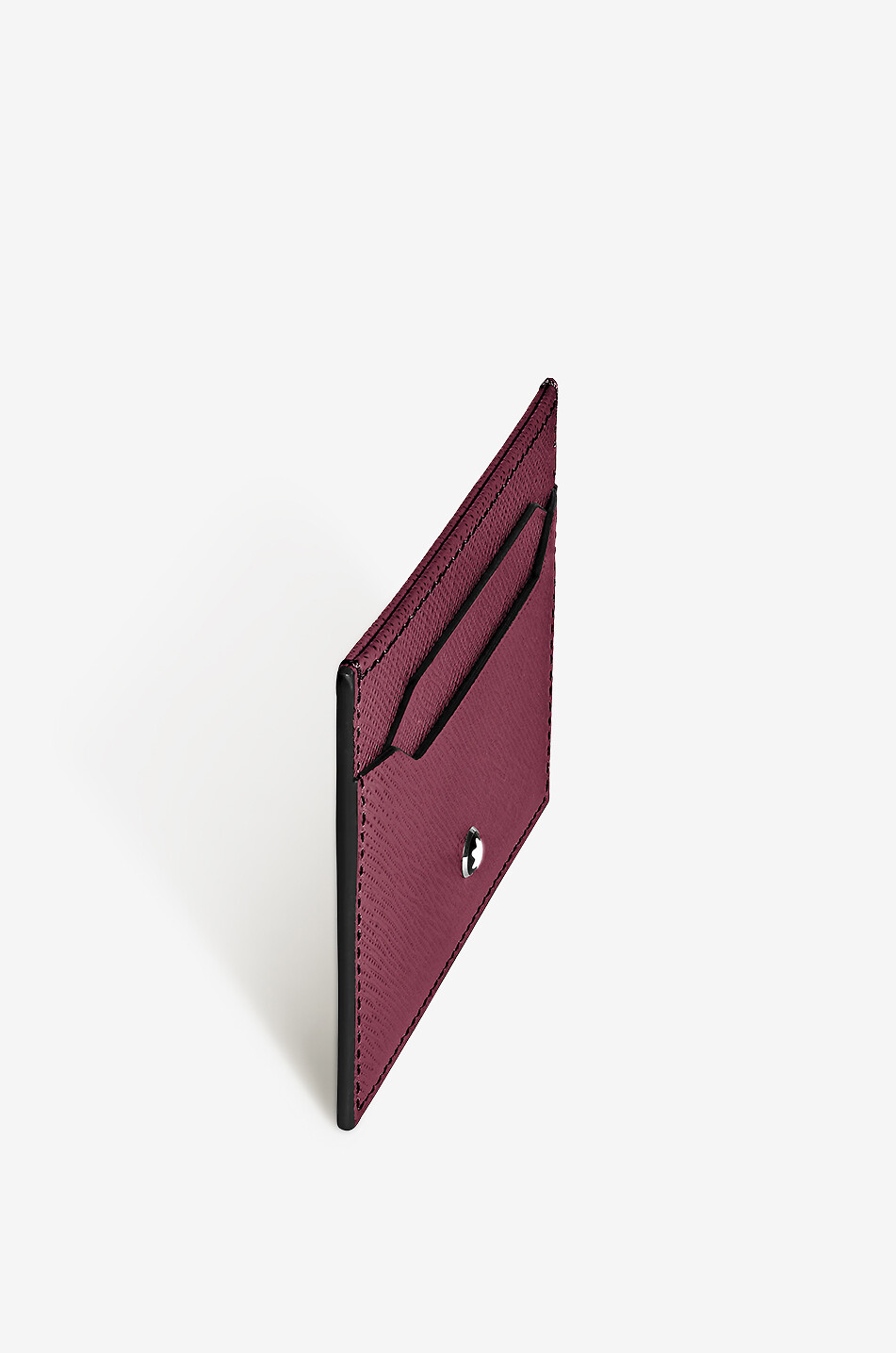 MONTBLANC Kleines Kartenetui aus Saffianoleder Sartorial 5cc Cassis Herren DUNKELROT 3