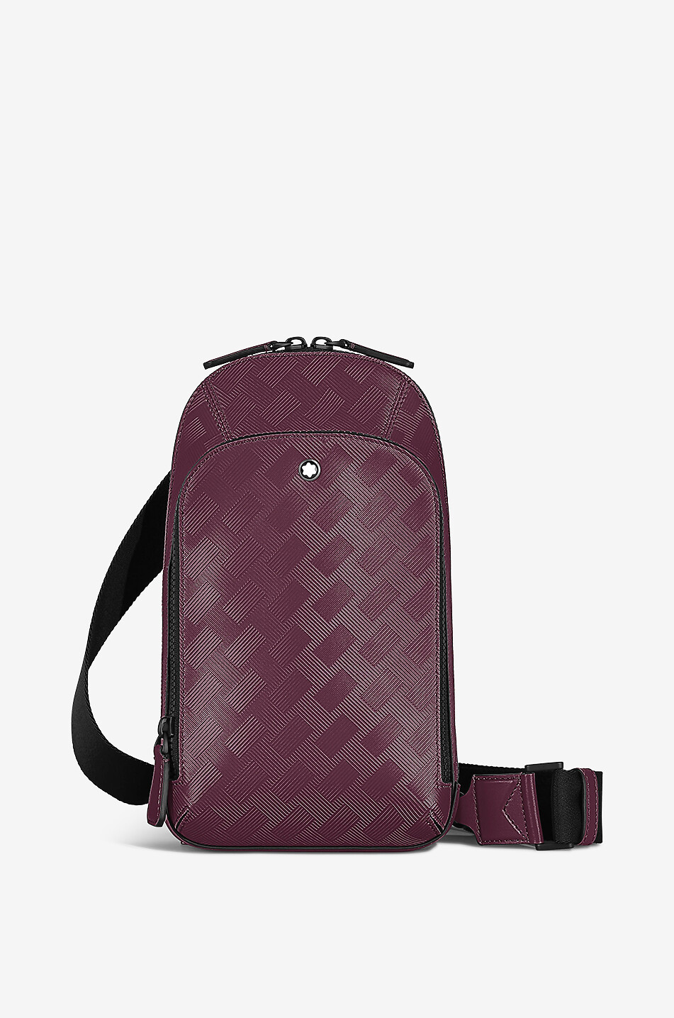 MONTBLANC Montblanc Extreme Sling leather cross-body bag Men DARK RED 1