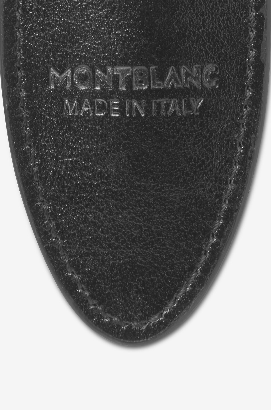 MONTBLANC Glattleder-Stiftehülle Meisterstück Herren SCHWARZ 5