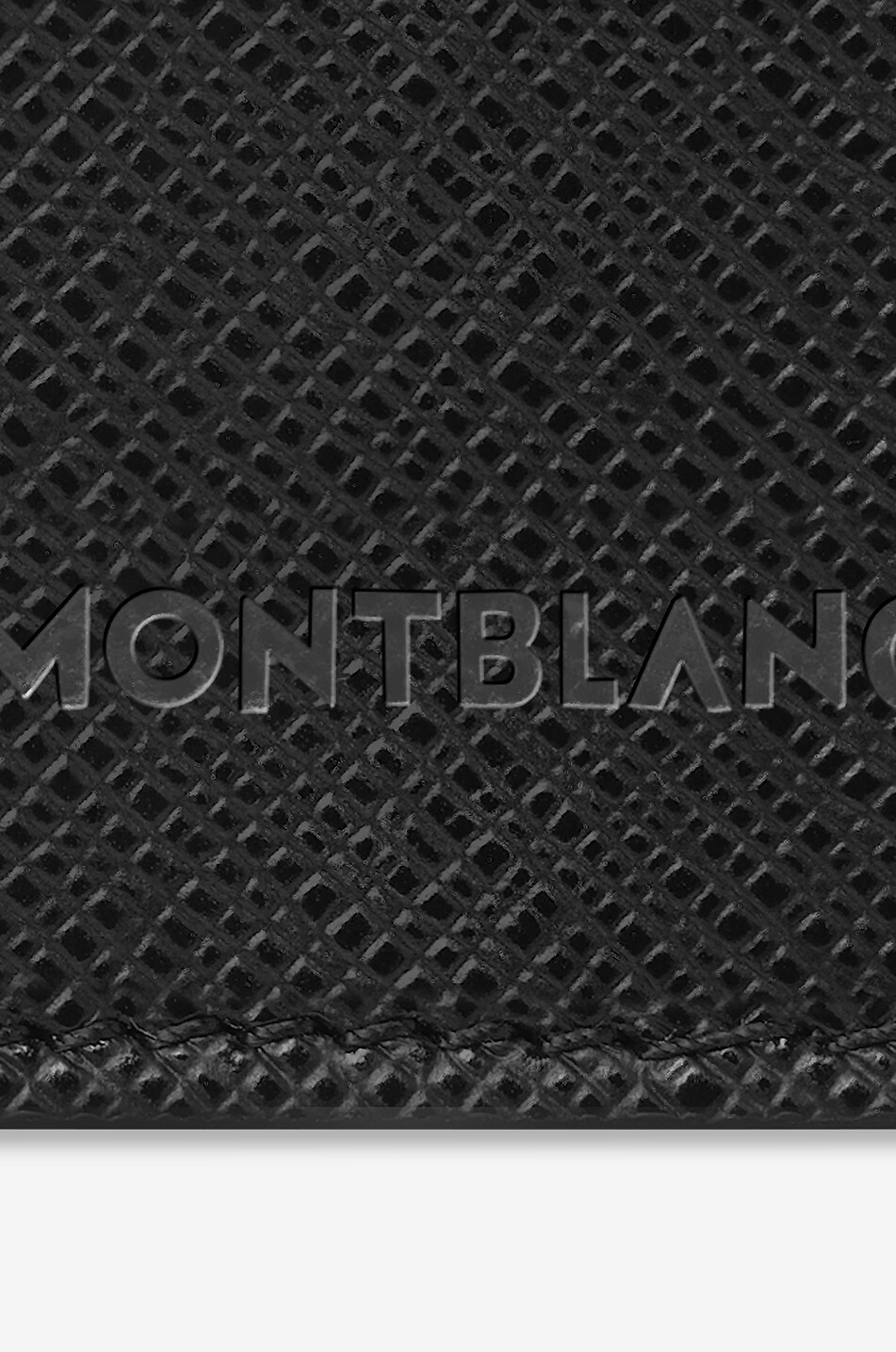 MONTBLANC Etui für 2 Stifte aus Saffianoleder Sartorial Black Herren SCHWARZ 4
