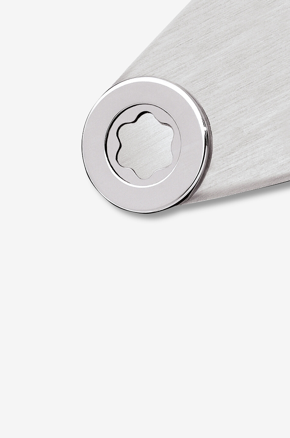 MONTBLANC Pince à billets en acier brossé Montblanc Homme ACIER 2