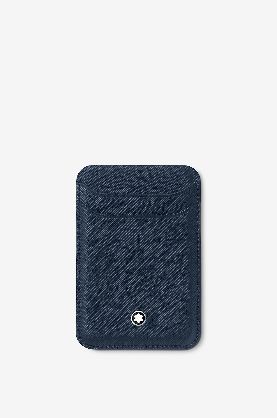 MONTBLANC Porte-cartes en cuir saffiano pour iPhone Sartorial 2CC Homme BLEU 1