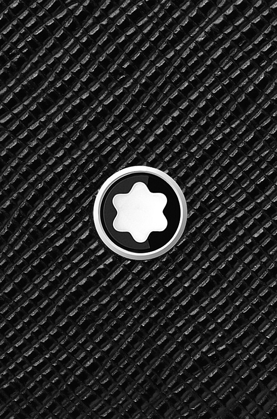 MONTBLANC Porte-Cartes 4cc en Cuir Sartorial Homme NOIR 4