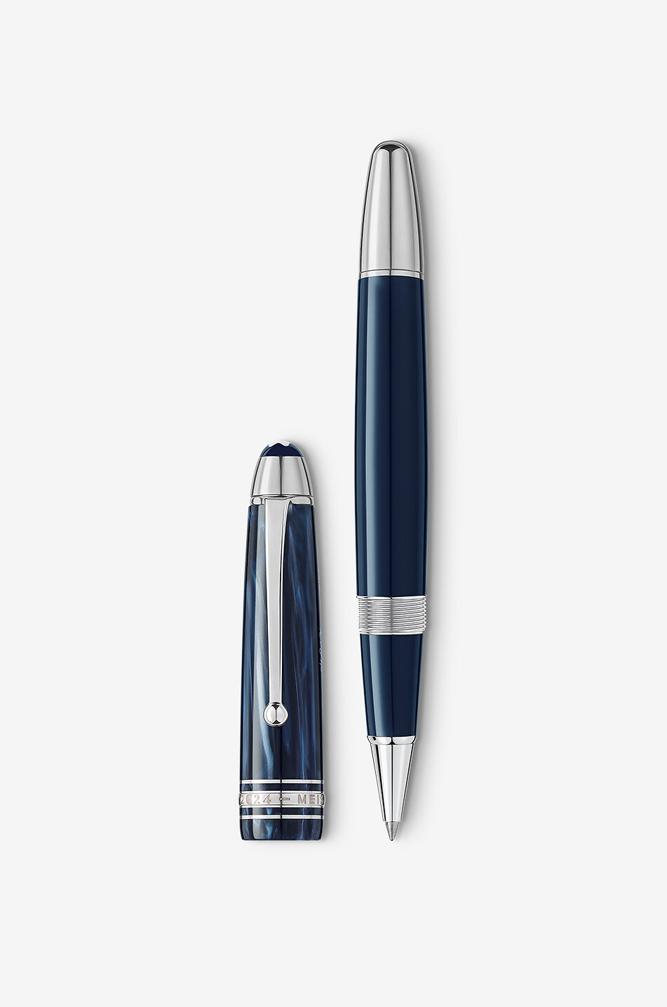 MONTBLANC Rollerball-Stift Meisterstück The Origin Collection LeGrand Haus BLAU 1