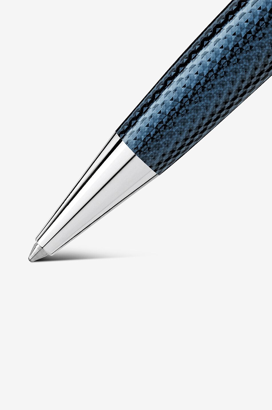 MONTBLANC Kugelschreiber Meisterstück Solitaire Blue Hour Midsize Haus BLAU 2