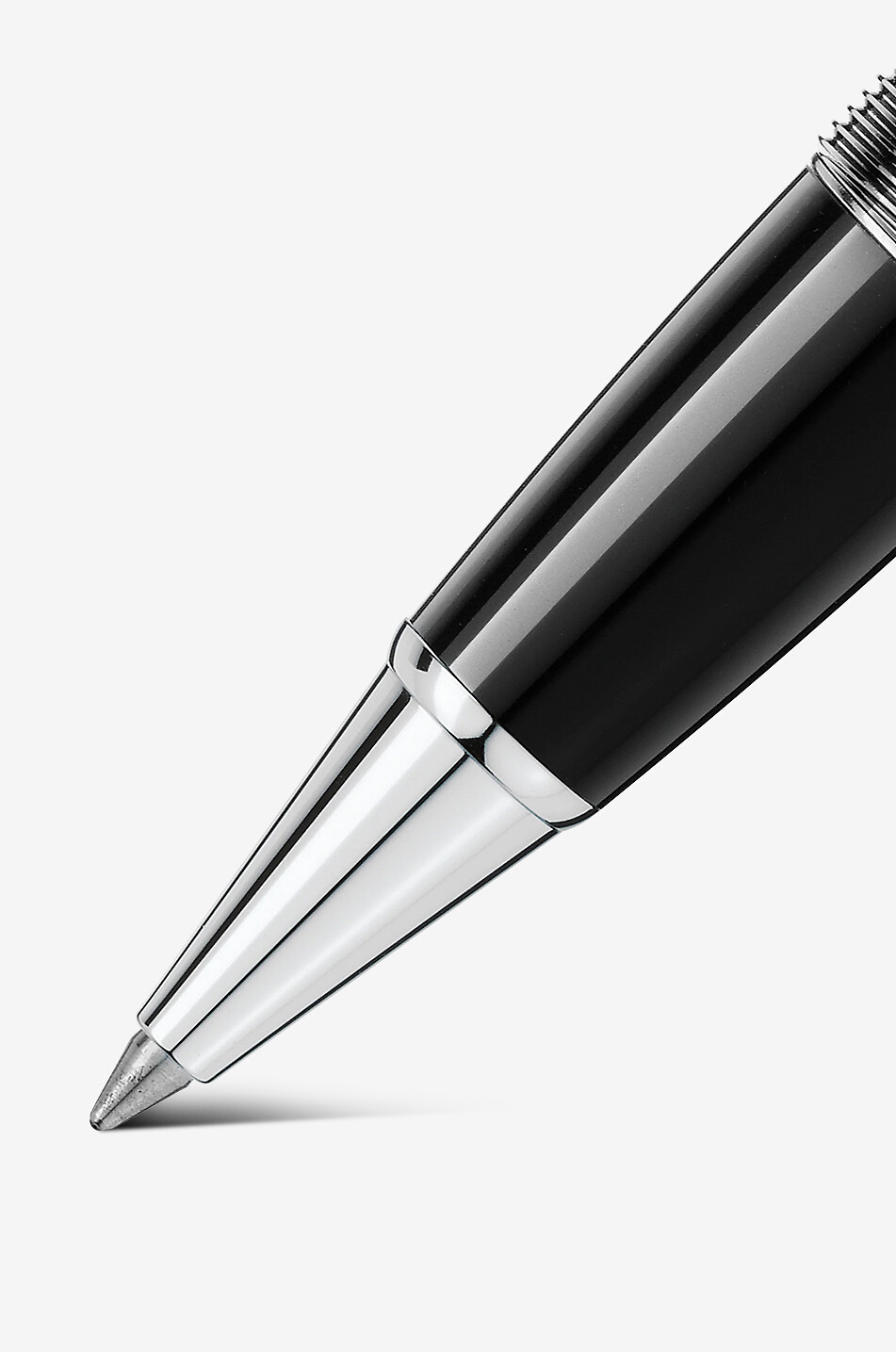 MONTBLANC Kugelschreiber Meisterstück LeGrand Platinum Haus SCHWARZ 3