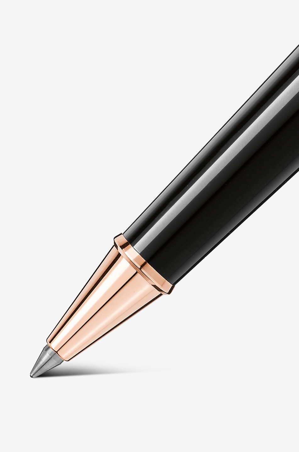 MONTBLANC Rollerball-Stift Meisterstück Classic Gold Haus SCHWARZ 2