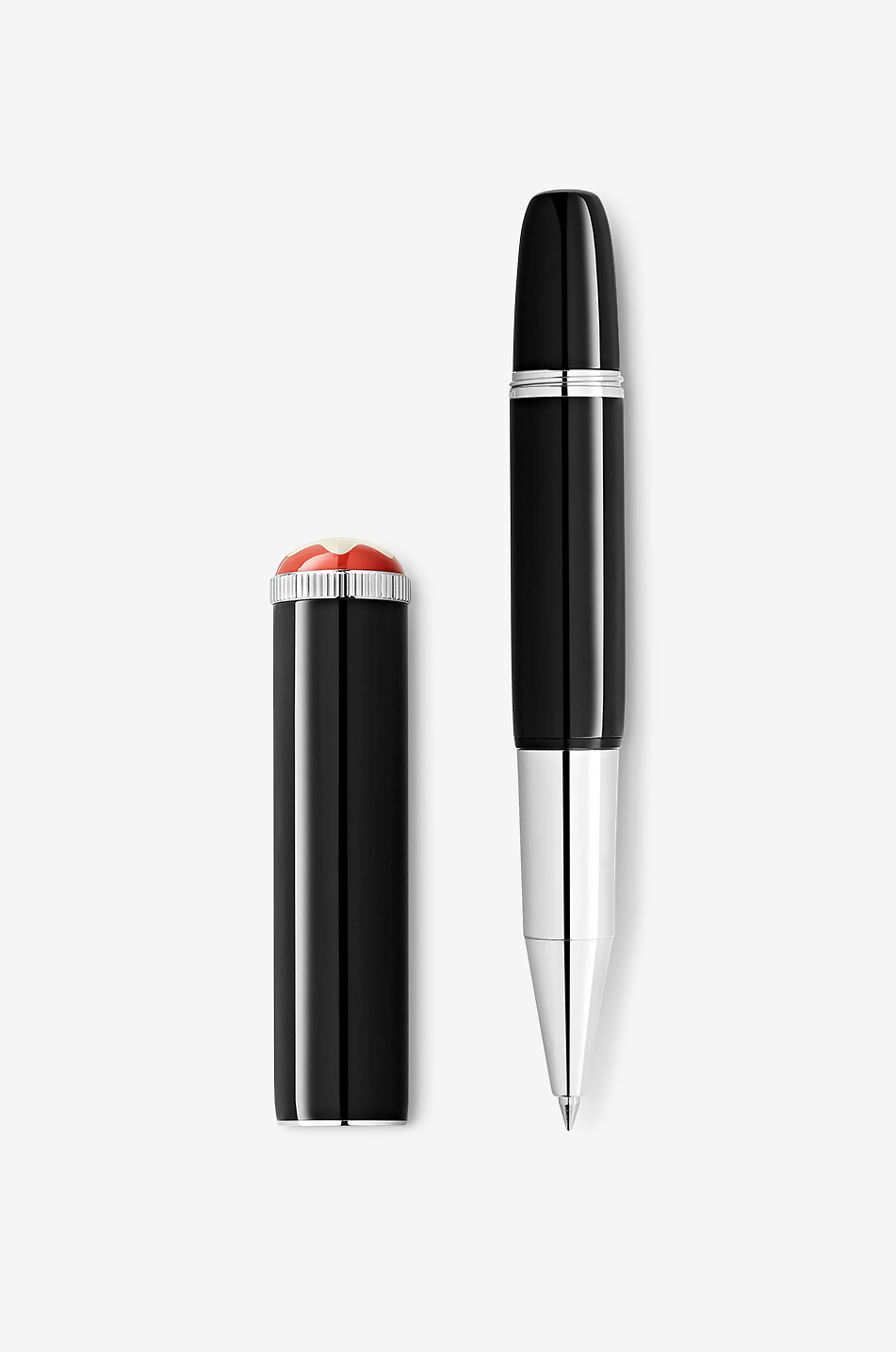 MONTBLANC Stylo Rollerball Montblanc Heritage Rouge et Noir Baby Maison NOIR 1