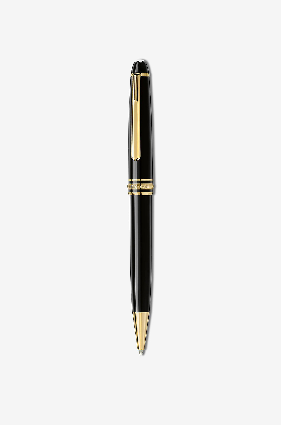 MONTBLANC Kugelschreiber Meisterstück Classic Gold Haus SCHWARZ 1