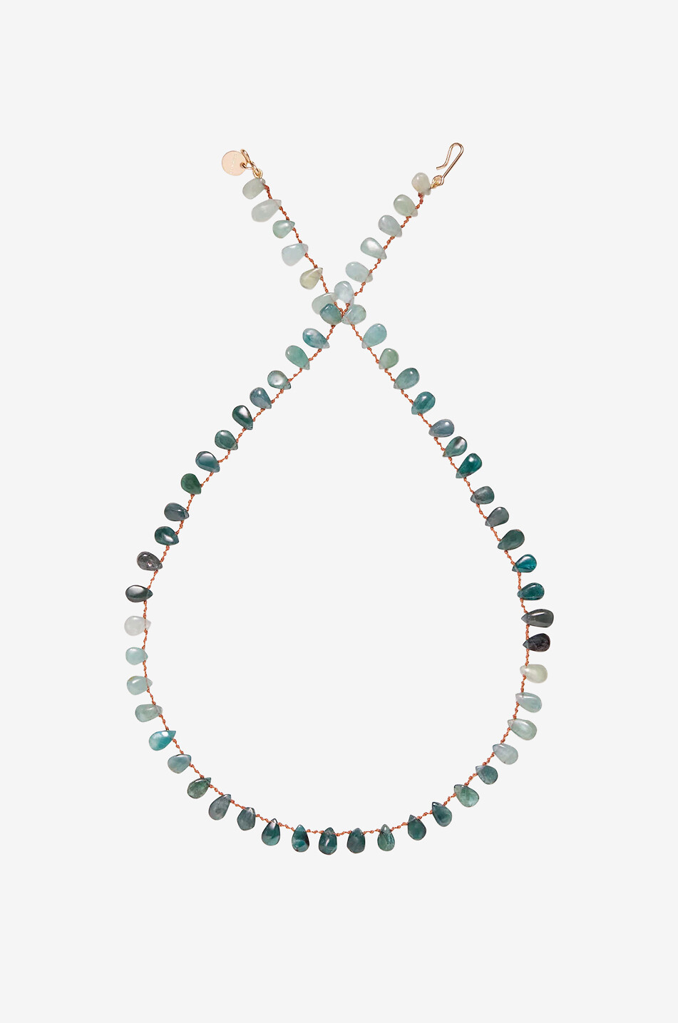 IVARENE Collier sur cordon orné de grandidiérite Osprey Femme MULTICOLORE 1