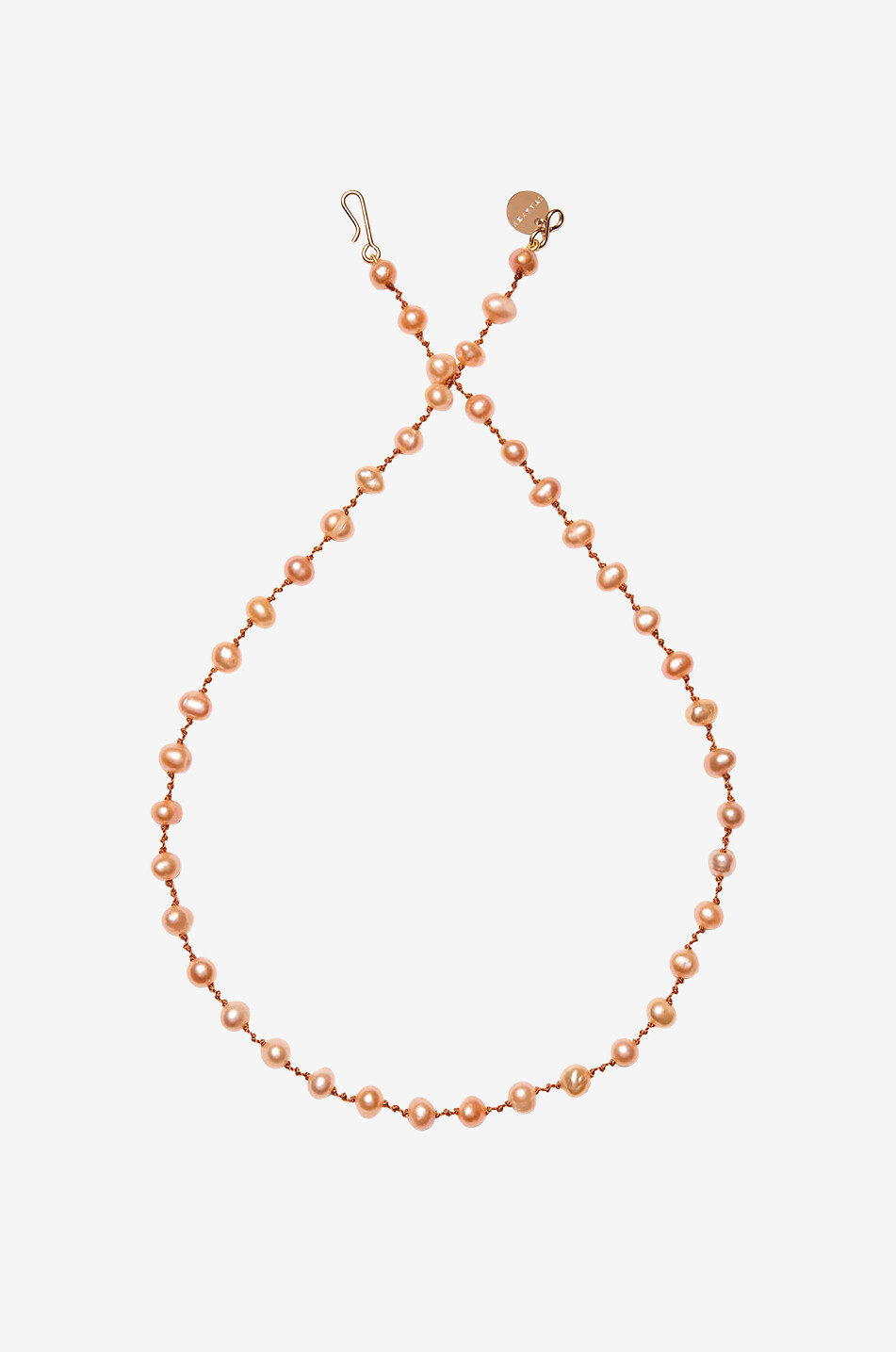 Collier sur cordon orné de perles Bird Pêche