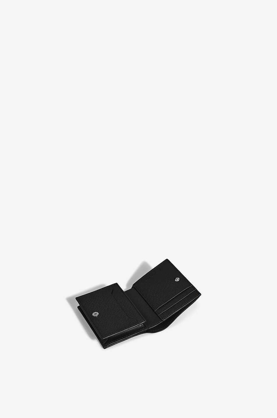 MONTBLANC Petit portefeuille en cuir saffiano Sartorial Nano 3cc Homme NOIR 6