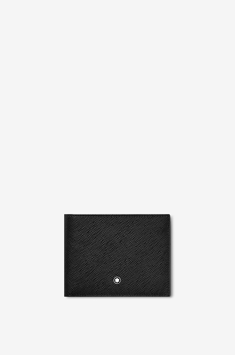 MONTBLANC Brieftasche 6 cc mit 2 Sichtfächern aus Sartorial Leder Herren SCHWARZ 1